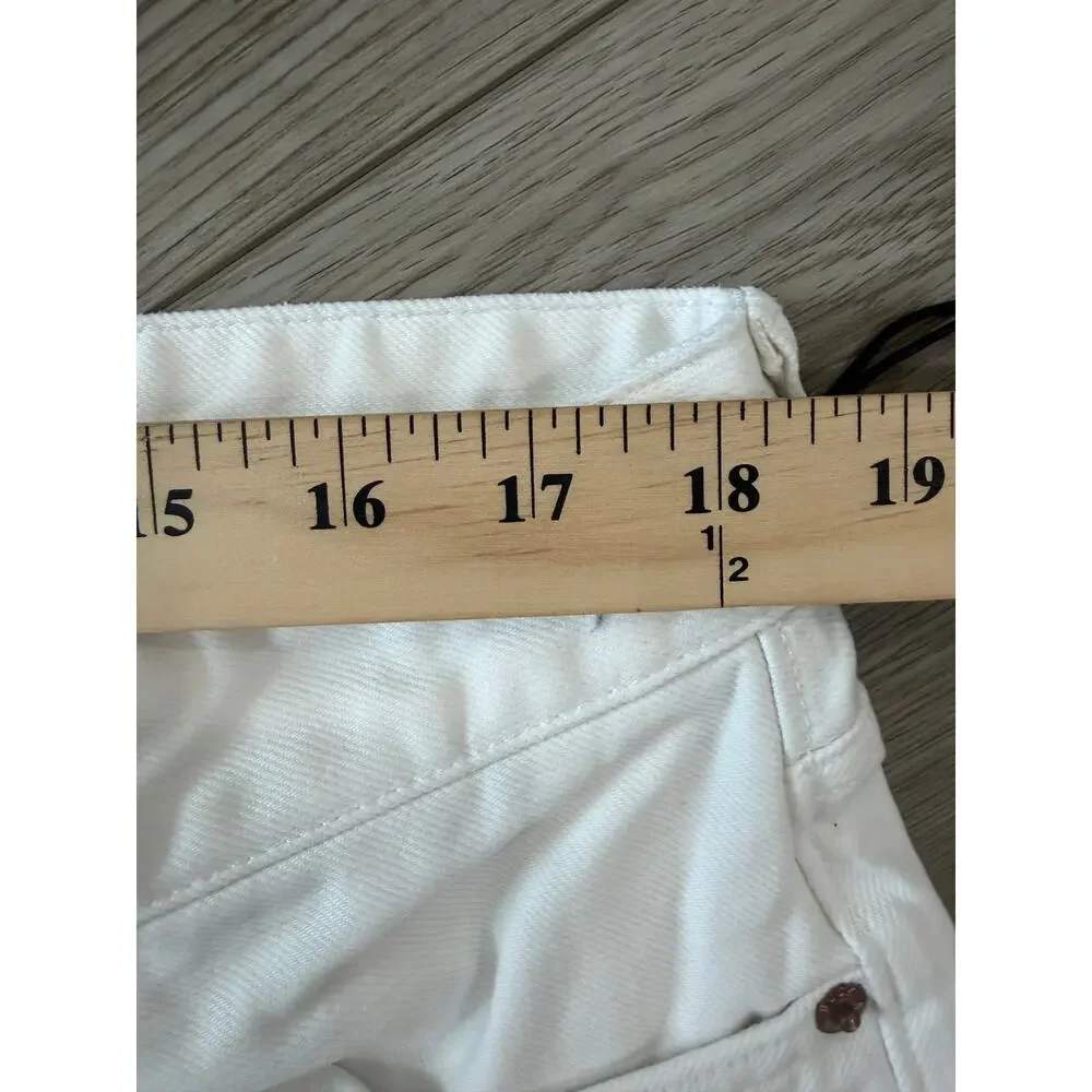 Buck Mason Classic Button Fly Ford Standard White Japanese Denim NWT 36x32
